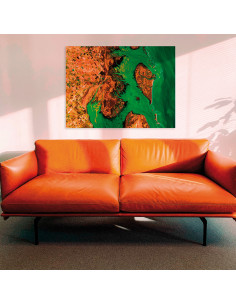 Argentine — Poster Satellitaire Premium · Gravura 2