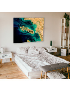 Île de Ré — Poster Satellitaire · Gravura 2