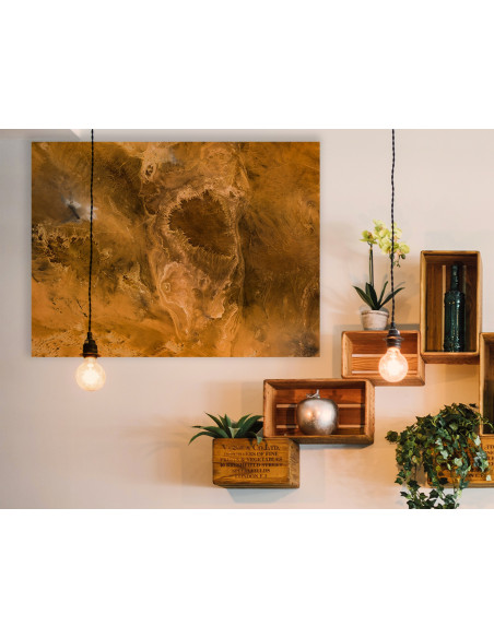 Bassin du Tanezrouft — Poster Satellitaire · Gravura