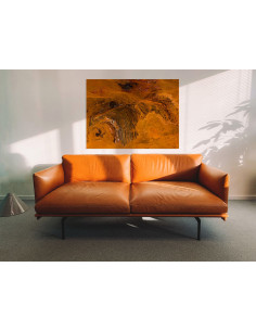 Le Sahara — Poster Satellitaire Premium · Gravura 2