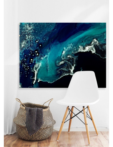 Vague de Glace — Poster Satellitaire · Gravura