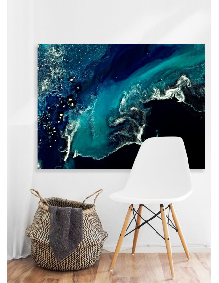 Vague de Glace — Poster Satellitaire · Gravura