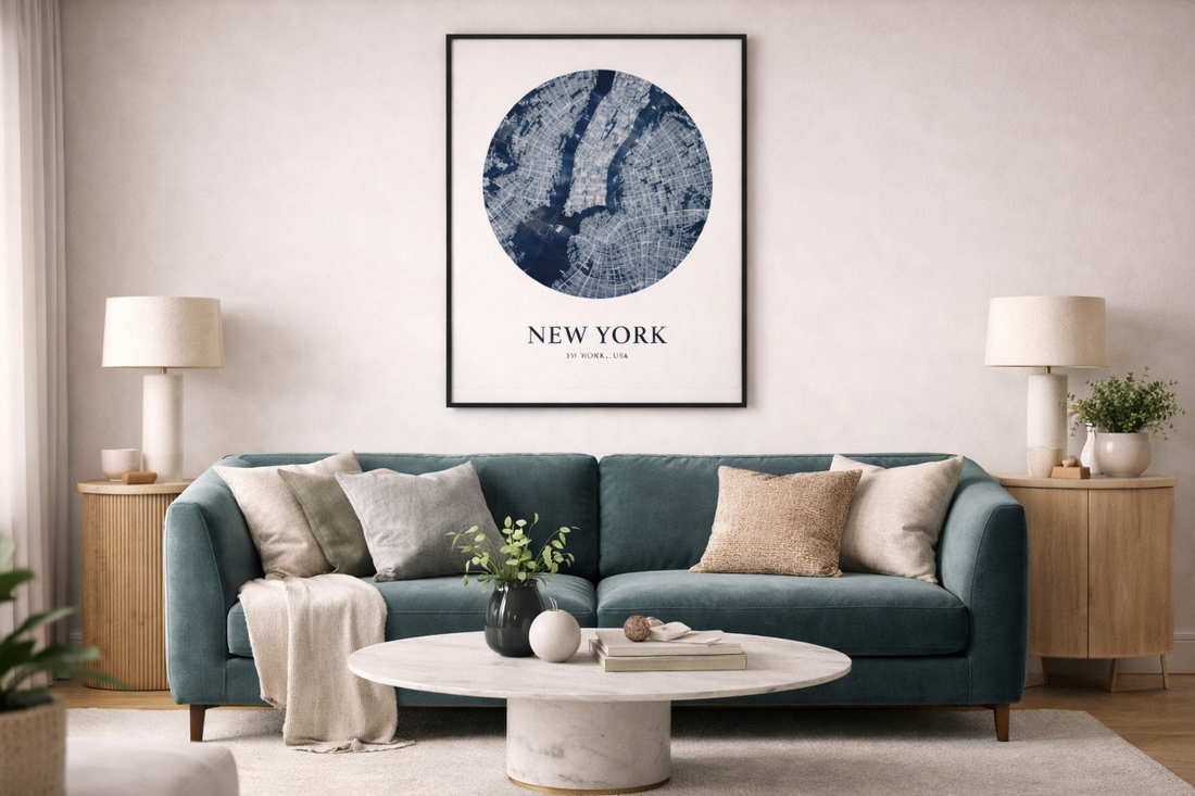 Comment décorer un salon avec des affiches de villes : guide complet