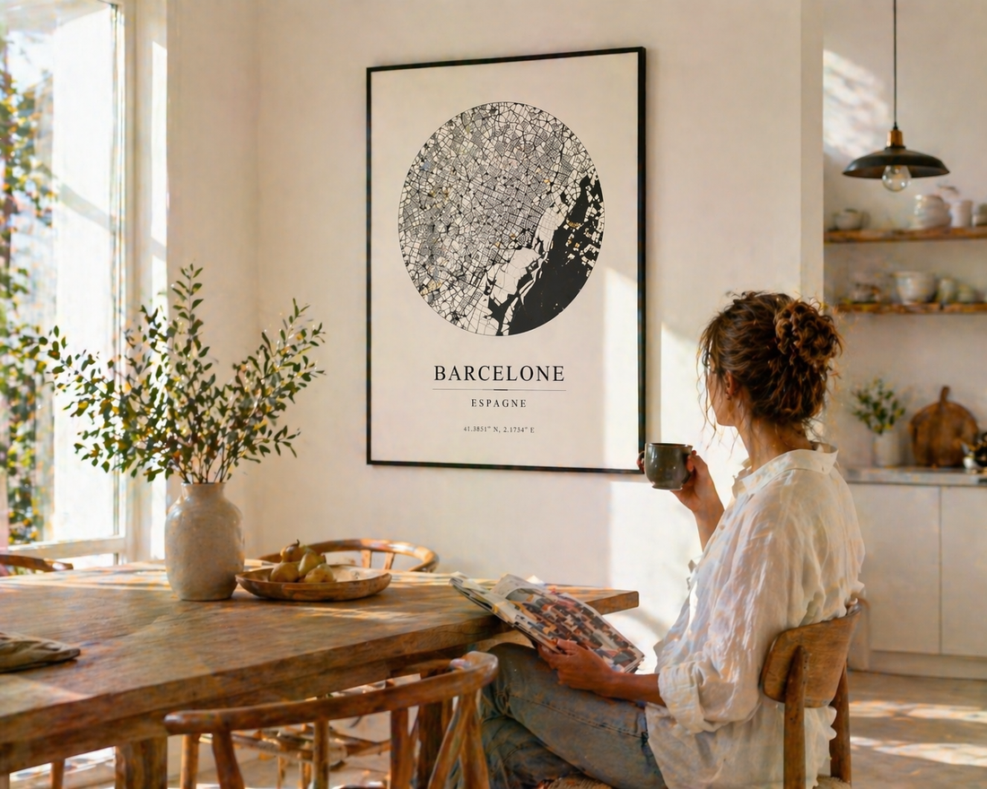 Pourquoi une affiche de ville est devenue un élément clé de la décoration moderne ?