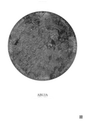 Affiche Abuja – Poster vue satellite | Gravura – Fond clair