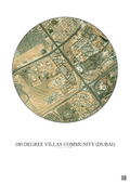 Affiche 180 Degree Villas Community – Poster vue satellite 2.5km Couleur | Gravura – Fond clair