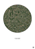 Affiche Colisee – Poster vue satellite 10km Couleur | Gravura – Fond clair