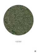 Affiche Colisee – Poster vue satellite 20km Couleur | Gravura – Fond clair
