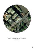 Affiche personnalisée Rome — Satellite 0.1 km · Couleur · Fond clair | Gravura