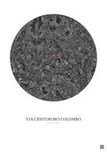 Affiche personnalisée Rome — Satellite 10 km · N&B · Fond clair | Gravura