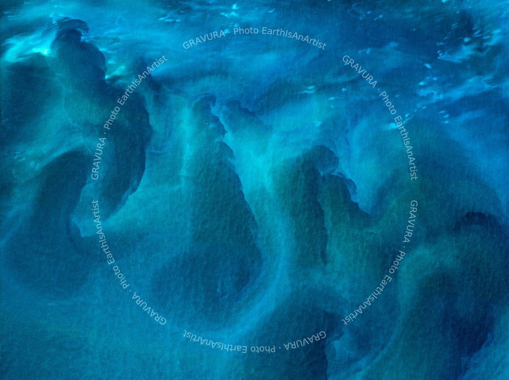 COURANTS — Poster premium Gravura, photo EarthIsAnArtist