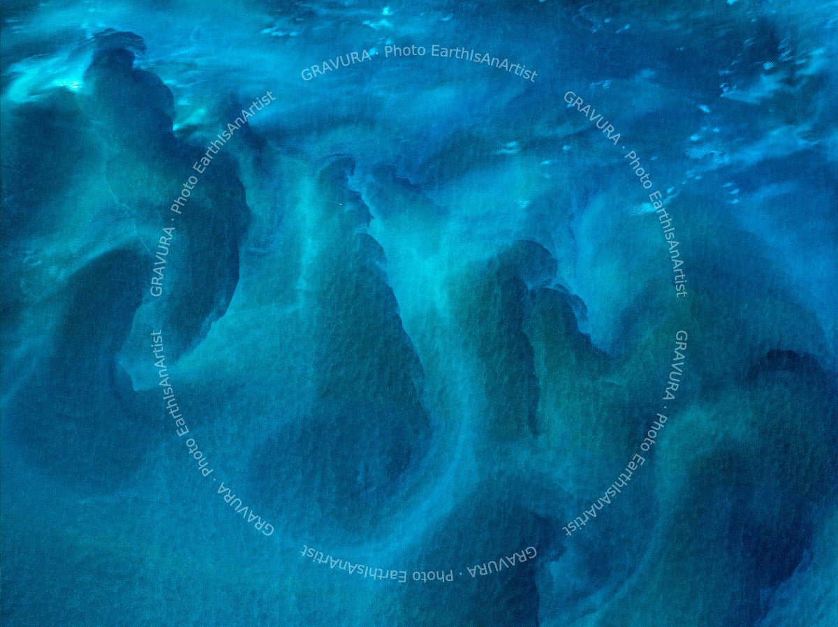 COURANTS — Poster premium Gravura, photo EarthIsAnArtist