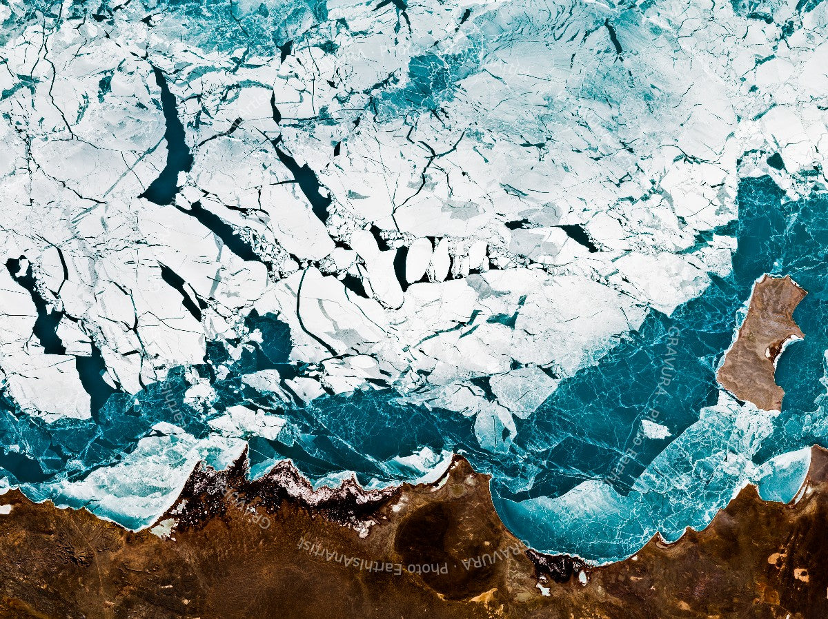 Kazakhstan — Poster premium Gravura, photo EarthIsAnArtist
