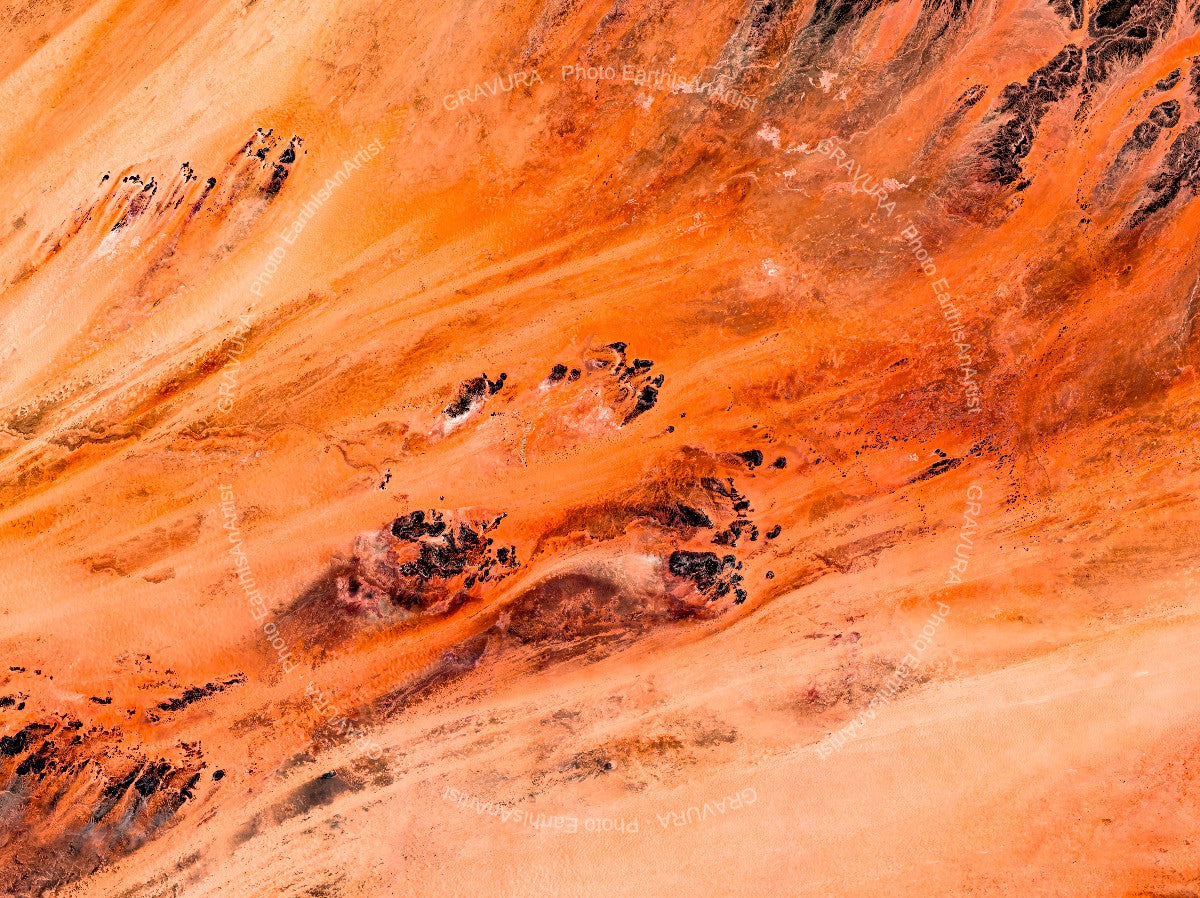 Tchad — Poster premium Gravura, photo EarthIsAnArtist